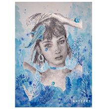 Lola debajo del mar. . % Antía Diego Tomé tarafından hazırlanan Geleneksel illüstras, Ve on projesi - 10.21.2020