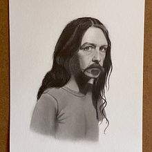 Mi Proyecto del curso: Retrato realista con lápiz de grafito. Un proyecto de Dibujo a lápiz de David - 21.10.2020