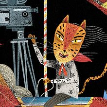 Chicago Latino Film Festival . Creativit, Digital Drawing, Art Direction, Poster Design, T, pograph, Design, Traditional illustration, Digital Illustration, Children's Illustration, Digital Painting, T, and pograph project by Luis San Vicente - 11.20.2019
