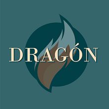 Dragón (letra). Digital Illustration project by Sthefania Gutierrez - 10.22.2020
