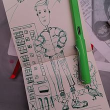 The guy from Perm. Een project van  Schetsen van iampstu - 22.10.2020