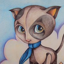 Ilustração a lápis de cor Ein Projekt aus dem Bereich Traditionelle Illustration von luisa santos - 22.10.2020