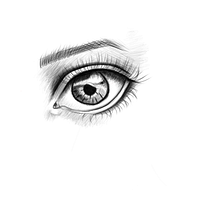 Eye. Digital Drawing project by Raseen Akhtar - 08.20.2020