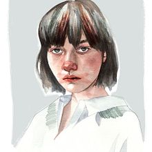 Silence. Projekt z dziedziny  Sztuki piękne, Trad, c, jna ilustracja i Malowanie akwarelą użytkownika Marisol Ormanns - 22.10.2020