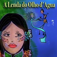 Ilustraçāo de um conto indigena do Brasil  "A lenda do olho d'água". Children's Illustration project by lenapinho2015 - 10.22.2020