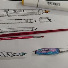 Meu projeto do curso: A arte de desenhar, transforme seus rabiscos em arte.. Drawing project by Thaís Nascimento P. De Melo - 10.23.2020
