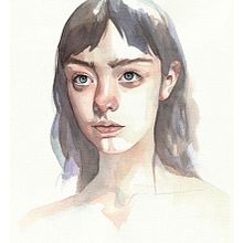 Innocence. Projekt z dziedziny  Sztuki piękne, Trad, c, jna ilustracja,  Malarstwo i Malowanie akwarelą użytkownika Marisol Ormanns - 23.10.2020