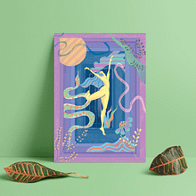 My project in Flat Illustration with Photoshop course. Digital Illustration project by Thao Pham - 10.23.2020