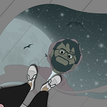 Look within. Un proyecto de Ilustración digital e Ilustración tradicional de nagasatya dhanush hebbur ravishankar - 02.01.2019