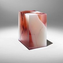 Stone Fossil Amethyst. Un progetto di Design, Belle arti, Design e creazione di mobili e Scultura di Studio Nucleo - Piergiorgio Robino - 23.10.2020