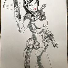 Mi Proyecto del curso: Diseño de personajes femeninos para cómics. Un progetto di Fumetto di Lucas López - 23.10.2020