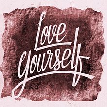 LOVE YOURSELF. Lettering, H, and Lettering project by Ós Camacho - 08.03.2020