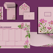 Ilustración botánica con acuarela: Set de papelería. Un progetto di Illustrazione botanica, Pittura ad acquerello, Illustrazione tradizionale, Belle arti, Pittura e Disegno di liliana - 24.10.2020