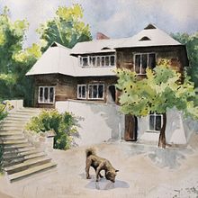 Inspired by the place I know. Traditional illustration project by A KJ - 10.25.2020