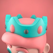 Long live the King... 👑 . 3D, and Traditional illustration project by Roberto Morales - 10.25.2020
