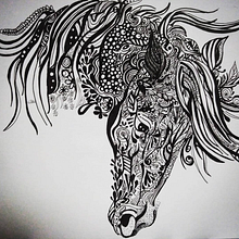 ANIMALSOULD. Drawing, Artistic Drawing, Traditional illustration & Ink Illustration project by Olga Alonso Talon - 10.25.2020