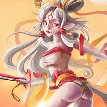 AMATERASU - diosa del sol, ilustración para 'Leyendas de Cipango'. Un progetto di Illustrazione tradizionale e Illustrazione digitale di Ruth Martínez - 17.11.2012