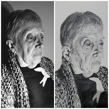 Mi Proyecto del curso: Retrato realista con lápiz de grafito. Un proyecto de  de romina2514 - 26.10.2020