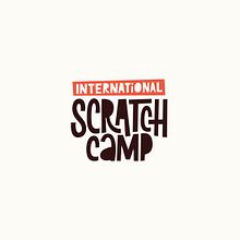 ScratchCamp - Event branding. Un proyecto de Lettering digital, Diseño gráfico, Ilustración tradicional y Lettering de High Contrast - 26.02.2020