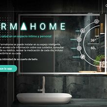 App smart mirror Farmahome . Un proyecto de UX / UI, Diseño de apps, Diseño digital, Diseño Web y e-commerce de Sara Pantoja Gil - 26.10.2020