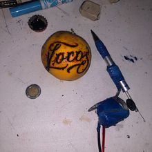 Cree mi máquina y mis primeras letras malvadas. Un proyecto de Caligrafía de Gerardo Sanchez - 26.10.2020