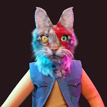 URBAN CATS Ein Projekt aus dem Bereich 3D, 3-D-Design, Design von 3-D-Figuren und 3-D-Modellierung von Bernat Casasnovas Torres - 15.01.2021