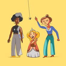 My project in Illustrated Characters Factory course. Un progetto di Character design di aisana_ph - 27.10.2020