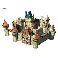 Edificios vikingos 3D - Cultures 2. Un progetto di 3D, Architettura, Arte concettuale, Progettazione 3D, Progettazione di videogiochi, Modellazione 3D e Videogiochi di Miguel Ligero Nieto - 27.10.2002