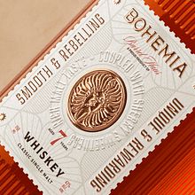 Bohemia Whiskey. 3D, Design, and Packaging project by Rafael Maia - 10.27.2020