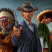 Wildguns - Ilustraciones. Un progetto di 3D, Arte concettuale, Direzione artistica, Character design, Illustrazione tradizionale, Illustrazione digitale e Videogiochi di Miguel Ligero Nieto - 27.10.2009