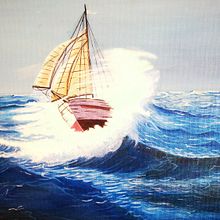 Escena marítima. Un proyecto de Dibujo artístico y Dibujo realista de Marcos González González - 27.10.2020