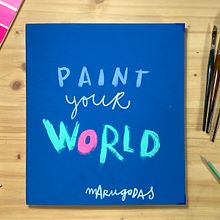 Paint your world. Mi proyecto final de curso. Un proyecto de Arte urbano e Ilustración tradicional de Maru Godas - 27.10.2020