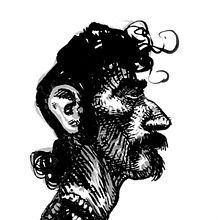 Retratos de músicos.. Artistic Drawing, Portrait Drawing, Editorial Illustration, Traditional illustration & Ink Illustration project by Lem Castañeda - 10.27.2020
