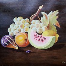 Primer bodegón 2002. Un proyecto de Pintura al óleo de Marcos González González - 27.10.2020