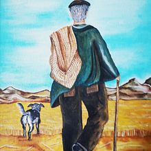 Escena campestre. Un proyecto de Pintura al óleo de Marcos González González - 27.10.2020