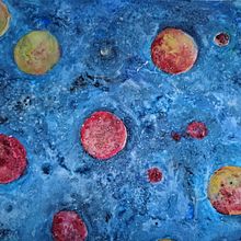 mi nuevo proyecto - galaxia. Un progetto di Illustrazione tradizionale e Pittura ad acquerello di Kasia Piskorska-Żmudzka - 28.10.2020