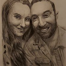 Jenna and James. Un proyecto de Dibujo a lápiz de Nic Green - 28.10.2020