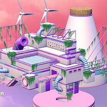Continuous Refle(a)ction 2.0 - Morcreate Beijing. 3D, Animation, 3D Animation, 3D Design, and Motion Graphics project by Lucas Casagrande - 10.28.2020