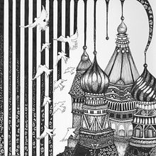 Pintando castillos. Traditional illustration project by Ale Lagos - 10.25.2020