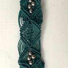 Mi Proyecto del curso: Joyería en macramé. Macramé project by Patrizia Calabrò - 11.02.2020