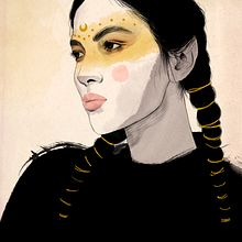My project in Illustration Techniques with Digital Watercolor course. Un progetto di Illustrazione digitale di kamilya1991 - 28.10.2020