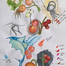 My project in Illustration Techniques to Unlock your Creativity course. Un proyecto de Ilustración tradicional de Dilek H. - 29.10.2020