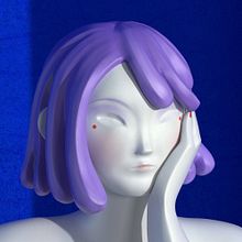 Blue Girls. Un progetto di 3D, Animazione 3D, Direzione artistica, Progettazione 3D, Character design, Character design 3D e Illustrazione tradizionale di Lisa Odette - 29.10.2020