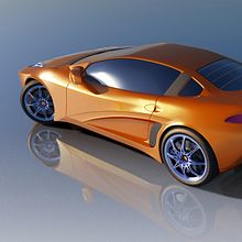 3D low poly sports car modeling. 3D, Digital Illustration, and 3D Modeling project by Daniel Cifani Conforti - 05.10.2020