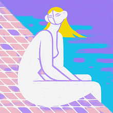 Contemplación. Un progetto di Animazione 2D, Disegno, Disegno digitale, Illustrazione tradizionale e Illustrazione digitale di Lisa Odette - 29.10.2020