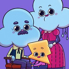 Retratos de familia. Traditional illustration, and Children's Illustration project by Marta García Pérez - 10.29.2020