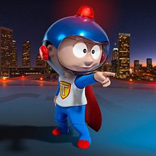 Modelado personaje 3D. 3D, Character Animation, Children's Illustration, 3D Modeling, and 3D Character Design project by Daniel Cifani Conforti - 10.29.2020