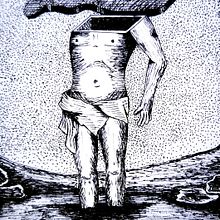 El hombre sarcófago. Un proyecto de Dibujo a lápiz y Dibujo artístico de Marcos González González - 29.10.2020