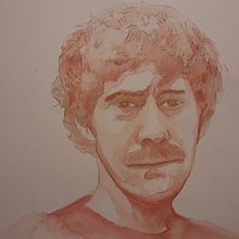 Nuevo proyecto - Cuaderno de retratos en acuarela. Portrait Drawing, and Watercolor Painting project by marta bauza - 10.29.2020