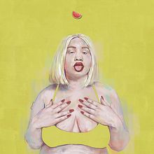 Mi Proyecto del curso: Retratos pictóricos con técnicas digitales - Watermelon Ein Projekt aus dem Bereich Traditionelle Illustration, Digitale Illustration, Malerei und Digitale Malerei von Jose Carmona - 28.10.2020